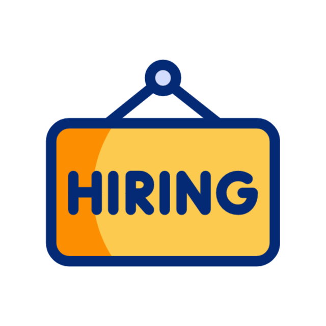 We are hiring